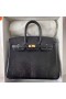 Okovi Birkin Lizard Ck89 Od Crnog Zlata Ghw 25 cm, u Potpunosti je RuÄni Rad