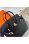 Okovi Birkin Lizard Ck89 Od Crnog Zlata Ghw 25 cm, u Potpunosti je Ručni Rad