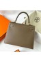Kelly Epsom Ck18 Etoupe Zlatni Okovi Ghw 25 cm, u Potpunosti je Ručni Rad