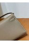 Kelly Элан Madame Ck18 Etoupe Siva 27 cm, Srebrni Okovi Ručni Rad Phw