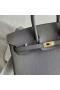 Torbe Birkin Togo 0L Medium siva Zlatni Okovi 25cm u Potpunosti Ručni Rad Ghw