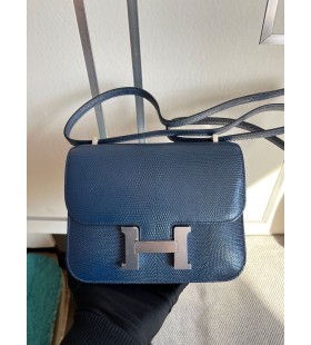 Constantia Gušter Dragulj plava Srebrna Okovi 18 cm Potpuna Ručna izrada