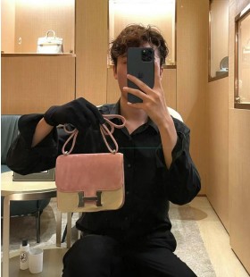 Constance Divokoza 5T Pink-pink Srebrni Okovi 19 cm u Potpunosti RuÄni Rad