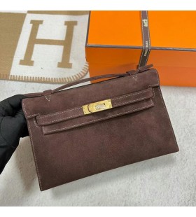 Mini Kelly Pochette Divokoza Ck47 ÐоÑейно-Zlatni Okovi Ghw 22 cm u Potpunosti RuÄni Rad