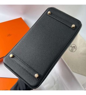 Birkin Togo Ck89 Crna i Ck37 Zlatno-SmeÄ‘e Okovi od Zlata Ghw 30 cm u Potpunosti RuÄni Rad