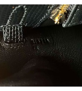 Kelly Lizard Ck89 Okovi Od Crnog Zlata 25 cm, Potpuna Ručna izrada Ghw