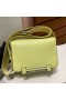Nya Geta Chevre R9 Citron gul Silver Hårdvara 20cm Full Handgjorda