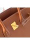 Birkin Swift Ck37 gyllenbrun Guld Hårdvara Ghw 35cm Full Handgjorda