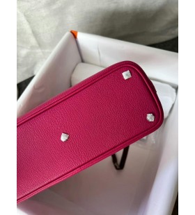 Bolide Chevre 90 rosa och Silver HÃ¥rdvara PHW 27 cm Full Handgjorda