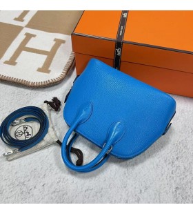 Mini Bolide Chevre 0F Ljusa bl&Atilde;&yen; Silver H&Atilde;&yen;rdvara 19 cm Full Handgjorda