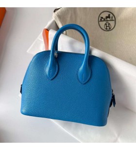 Mini Bolide Chevre 0F Bl&Atilde;&yen; Silver H&Atilde;&yen;rdvara Phw 19 cm Full Handgjorda