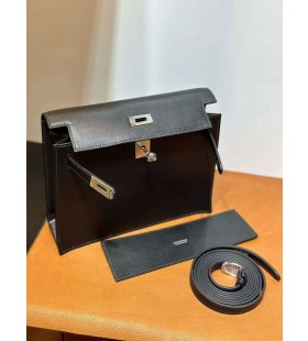 Kelly dans Swift CK89 Svart Silver H&Atilde;&yen;rdvara 22 cm Full Handgjorda Phw