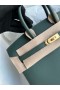 Birkin Swift 6O vert selvi Altın Donanım GHW 25 cm Tam El Yapımı
