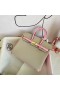 Birkin Chevre Griss & Gül Sakura Altın Donanım 25 cm Tam El Yapımı