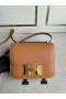 Constance Epsom Ck37 Golden brown Gold Hardware GHW 19cm Full Handmade