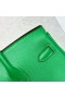 Birkin Swift K1 Bambu yeşil Altın Donanım Ghw 25 cm Tam El Yapımı