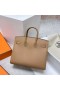 Birkin Sellier Epsom 0M Haki Altın Donanım Ghw 25cm Tam El Yapımı