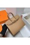 Birkin Sellier Epsom 0M Haki Altın Donanım Ghw 25cm Tam El Yapımı
