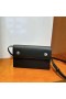Hermesnap Cüzdan Epsom Ck89 Siyah Gümüş Donanım 18cm Tam El Yapımı Phw
