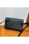 Hermesnap Cüzdan Epsom Ck89 Siyah Gümüş Donanım 18cm Tam El Yapımı Phw