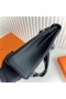 Kelly Ado Clemence Ck89 Siyah Gümüş Donanım 22 cm Tam El Yapımı Phw