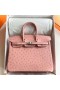 Birkin DevekuÅu CC94 Dusky pembe GümüŠDonanım 25 cm Tam El Yapımı Phw