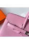 Birkin Sellier Epsom X9 ebegÃ¼meci mor pembe GÃ¼mÃ¼ÅŸ DonanÄ±m 25cm Tam El YapÄ±mÄ± Phw