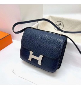 Konstanz Kertenkele 7L Malta mavi GümüŠDonanım Phw 18 cm Tam El Yapımı