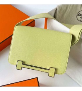 Geta Chevre R9 Tomurcuk sarı GümüŠDonanım 20cm Phw Tam El Yapımı