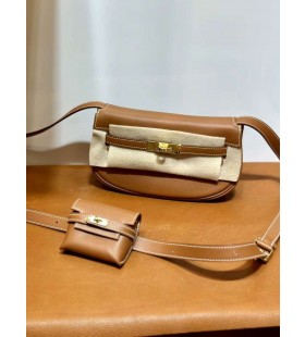 Kelly Moove Swift Ck37 Altın Kahverengi Altın Donanım 17 cm Tam El Yapımı Ghw