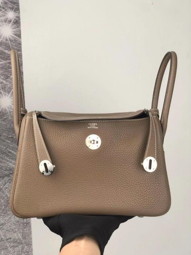 Lindy Clemence Ck18 color cáñamo Gris Plata de Hardware 26cm Completo hecho a Mano