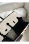 Birkin sellier epsom Cremoso blanco & Negro con Oro de Hardware GHW 25cm Completo hecho a Mano
