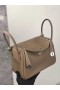 Lindy Clemence Ck18 color cáñamo Gris Plata de Hardware 26cm Completo hecho a Mano