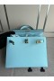 Kelly Epsom U2 azul fresco de Oro de Hardware 25cm Completo hecho a Mano