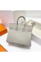 Birkin Togo Ck80 gris Perla de Oro de Hardware Ghw 25cm Completo hecho a Mano