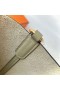 En El Bucle de Clemence & Swift Q1 verde Salvia 18cm de Oro de Hardware Completo hecho a Mano Ghw
