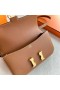 Constanza elan Epsom Ck37 Marrón de Oro de Oro de Hardware 23cm de Full hechos a Mano Ghw