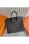 Birkin Togo & swift Ck47 de Chocolate y rosa Rosa Rosa de Oro de Hardware 35cm Completo hecho a Mano Rghw