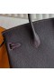 Birkin Togo & swift Ck47 de Chocolate y rosa Rosa Rosa de Oro de Hardware 35cm Completo hecho a Mano Rghw