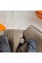 Bolsos Birkin Togo Ck18 color cáñamo Gris Hardware de Oro 25cm Completo hecho a Mano Ghw