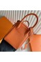 Bolsas Mini Lindy Clemence Ck93 Naranja de Oro de Hardware 19cm Completo hecho a Mano Ghw