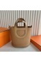 En El Bucle de Clemence & Swift 0M Té de color Caqui de Oro de Hardware 18cm Completo hecho a Mano Ghw
