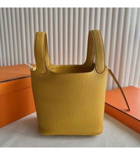 Picotin Clemence 9D Ãmbar amarillo Oro de Hardware 18cm Completo hecho a Mano Ghw