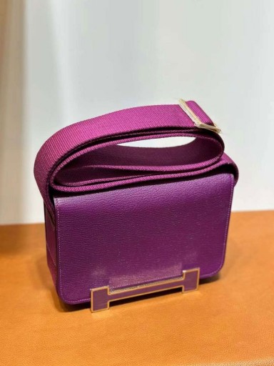 Geta Chevre P9 actiniae fialová Zlatá Hardware 20cm Plné Ghw Ručně