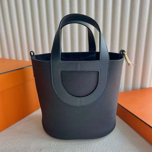 Ve Smyčce Clemence & Swift 3Y tmavě Modrá Zlatý Hardware 18cm Plné Ghw Ručně
