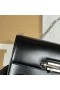 Verrou Boxcalf Ck89 Černá Stříbrná Hardware 17,5 cm Plné, Ruční práce