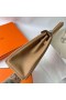 Kelly Togo 0M Kahaki Stříbrný Hardware 25cm Phw Plný Handmade