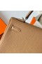 Kelly Togo 0M Kahaki Stříbrný Hardware 25cm Phw Plný Handmade