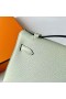 Kelly Pochette Epsom 0S Světle Zelená Stříbro Hardware 22cm Plné Ruční Phw