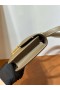 Constance elan Epsom Ck18 Etoupe Grey Gold Hardware 23cm Plná Ruční Ghw